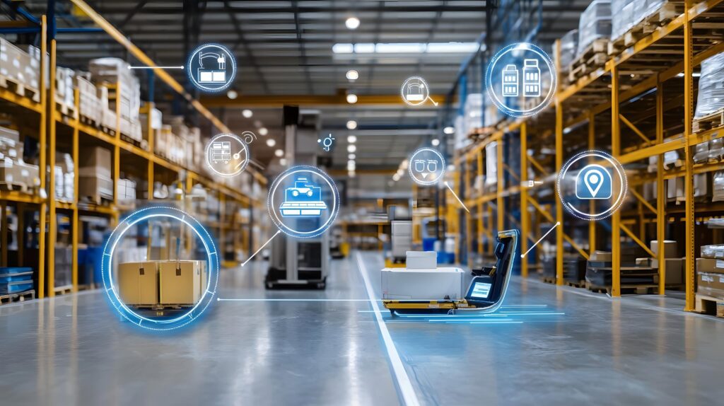 Armazém inteligente com tecnologia digital e WMS SaaS integrado à API Recintos do SISCOMEX