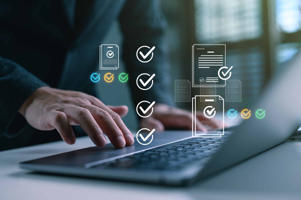 Aprovação automatizada de documentos aduaneiros com controle de qualidade e conformidade logística