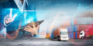 Sistema digital de gestão logística e integração operacional em ambiente alfandegado.